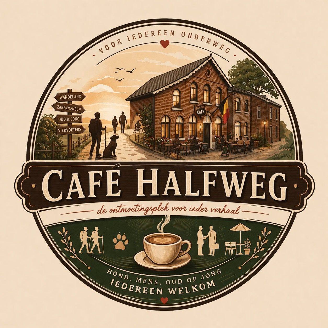 Logo van Café Halfweg